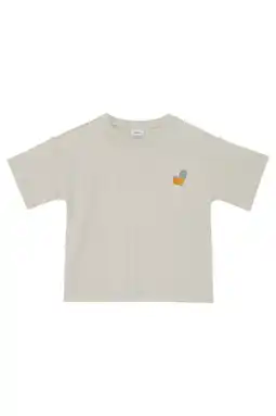Wehkamp s.Oliver T-shirt fijn gebreid lichtgrijs aanbieding