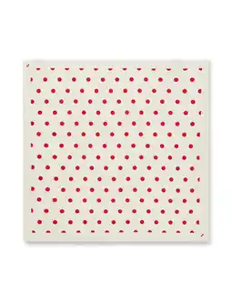 Wehkamp MADS NØRGAARD - COPENHAGEN bandana Soft Cotton ecru/rood aanbieding