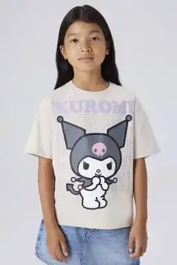 Wehkamp NAME IT KIDS Hello Kitty T-shirt grijs aanbieding