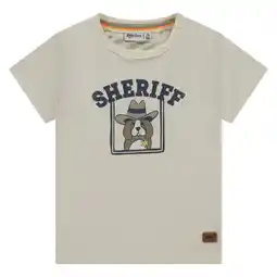 Wehkamp Babyface T-shirt ecru aanbieding