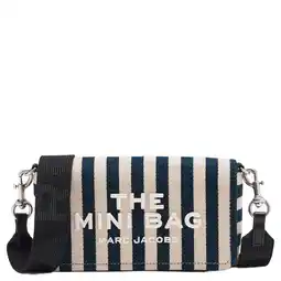 Wehkamp Marc Jacobs crossbody tas The Mini Bag donkerblauw/ecru aanbieding