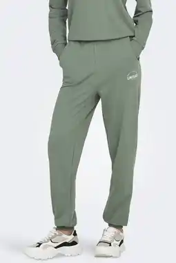 Wehkamp ONLY PLAY joggingbroek ONPCAVA donkergroen aanbieding