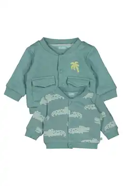 Wehkamp Feetje reversible bomberjack You Croc my World groen aanbieding