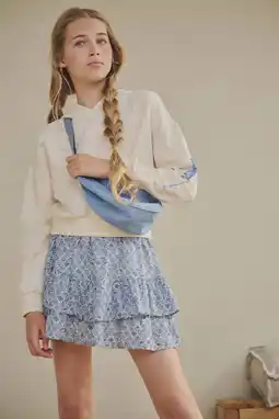 Wehkamp NoBell’ A-lijn rok blauw aanbieding