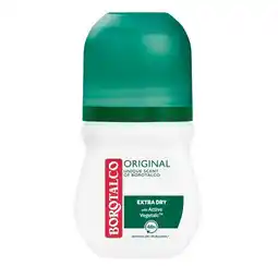 Trekpleister Borotalco Original Deodorant Roller aanbieding