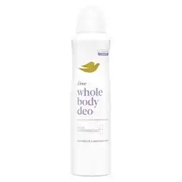 Trekpleister Dove Whole Body Lavender & Camomile Deodorant Spray aanbieding