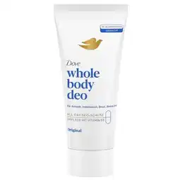 Trekpleister Dove Whole Body Deo Original Deodorant Cream aanbieding