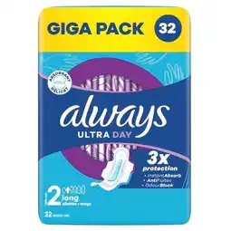 Trekpleister Always Ultra Day Long Maandverband aanbieding