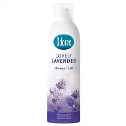 Trekpleister Odorex Lovely Lavender Shower Foam aanbieding