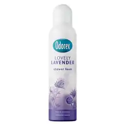 Trekpleister Odorex Lovely Lavender Shower Foam aanbieding