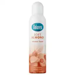 Trekpleister Odorex Soft Almond Shower Foam aanbieding