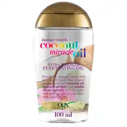 Trekpleister OGX Damage Remedy+ Coconut Miracle Oil aanbieding