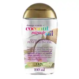 Trekpleister OGX Damage Remedy+ Coconut Miracle Oil aanbieding