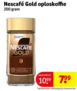 Kruidvat Nescafé Gold oploskoffie aanbieding