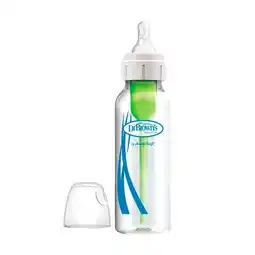 Trekpleister Dr. Brown's 0+M Options+ Anti-Colic Glazen Fles aanbieding