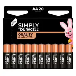 Kruidvat Duracell Simply AA-Batterijen aanbieding
