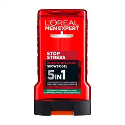 Trekpleister L'Oréal Paris Men Expert Stop Stress Intense Relaxing 5-in-1 Showergel aanbieding