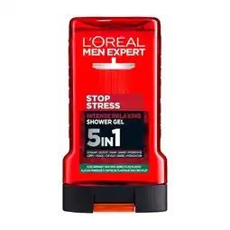 Trekpleister L'Oréal Paris Men Expert Stop Stress Intense Relaxing 5-in-1 Showergel aanbieding