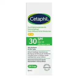 Trekpleister Cetaphil Daily Defense Facial Moisturiser met SPF30 aanbieding