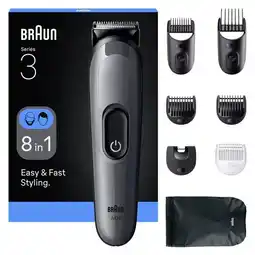 Trekpleister Braun Series 3 MGK3540 8-in-1 Verzorgingsset aanbieding