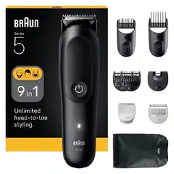 Trekpleister Braun Series 5 MGK5540 9-in-1 Verzorgingsset aanbieding