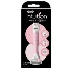 Trekpleister Wilkinson Sword Intuition Compleet Bikini Scheersysteem en Trimmer aanbieding