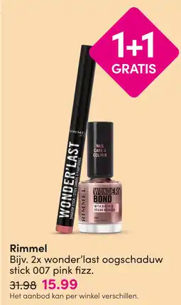 DA Rimmel aanbieding