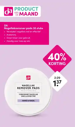 DA DA aanbieding