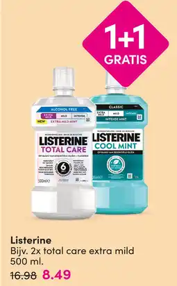 DA Listerine aanbieding
