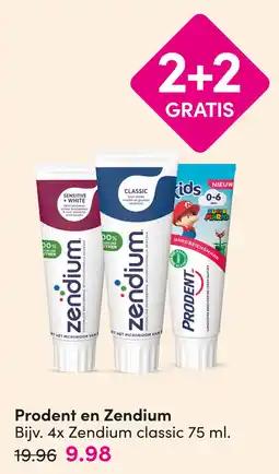 DA Prodent en Zendium aanbieding