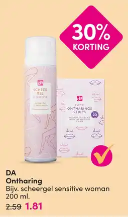 DA DA aanbieding