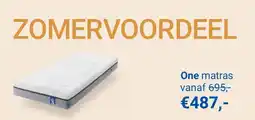 Auping One matras aanbieding