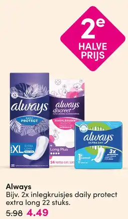 DA Always aanbieding