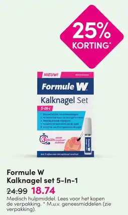 DA Formule W Kalknagel aanbieding