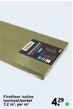 GAMMA Firstfloor Isoline laminaat/parket 7.2 m², aanbieding