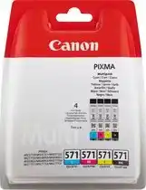 Coolblue Canon CLI-571 Cartridges Combo Pack aanbieding
