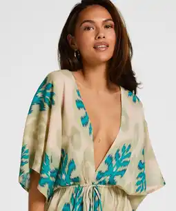 Hunkemoller Hunkemöller Strandjurk Glam Groen aanbieding