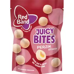 Albert Heijn Red Band Juicy bites perzik smaak aanbieding