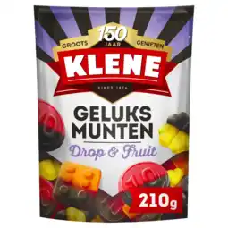 Albert Heijn Klene Geluksmunten drop & fruit aanbieding