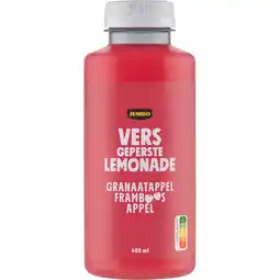Jumbo Jumbo Vers Geperste Lemonade Granaatappel Framboos Appel 400ML aanbieding