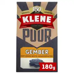 Albert Heijn Klene Puur gember aanbieding