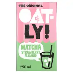 Albert Heijn Oatly! Matcha strawberry flavour aanbieding