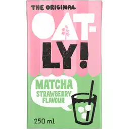 Albert Heijn Oatly! Matcha strawberry flavour aanbieding