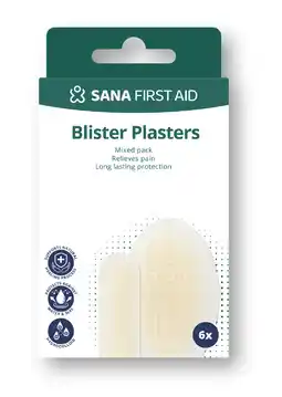 De Online Drogist Sana First Aid Blarenpleisters aanbieding