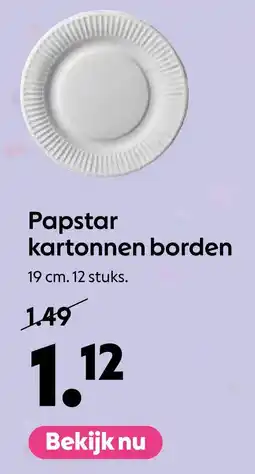 AllesZ Papstar kartonnen borden aanbieding