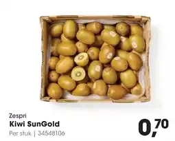 HANOS Zespri Kiwi SunGold aanbieding