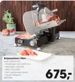 HANOS I-Ron Snijmachine aanbieding