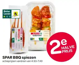 Spar SPAR BBQ spiezen aanbieding