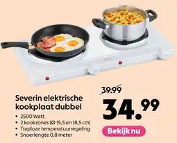 AllesZ Severin elektrische kookplaat dubbel aanbieding