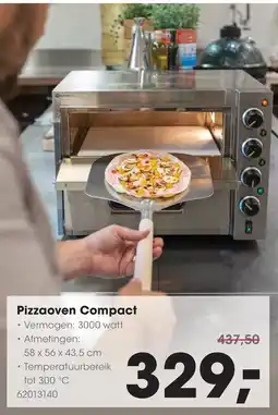 HANOS MENGOI Pizzaoven Compact aanbieding
